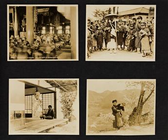 (TRAVEL--THOMAS COOK & SON) An album entitled My Trip Around the World: S.S. Samaria, with approximately 265 photographs by Branson De